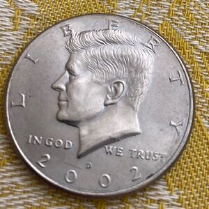 2002 D Kennedy Half Dollar Coin